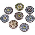 Knoflík 20mm dřevěný MIX – Zboží Dáma