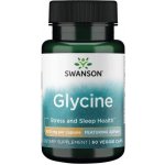 Swanson AjiPure Glycine 500 mg 60 rostlinných kapslí – Hledejceny.cz