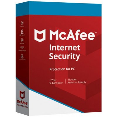 McAfee Internet Security 5 lic. 1 rok (MCA-ISS003U1B) – Zboží Mobilmania