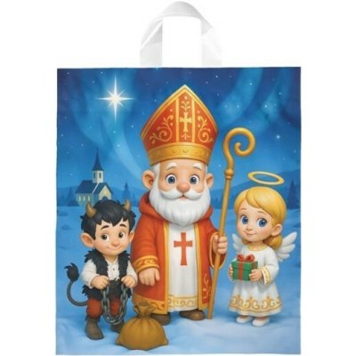 MFP Mikulášská igelitová taška XL - vzor 22 - 5252930 – Zboží Dáma