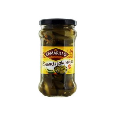 CAMARILLO Papričky Jalapenos nakládané krájené 280 g