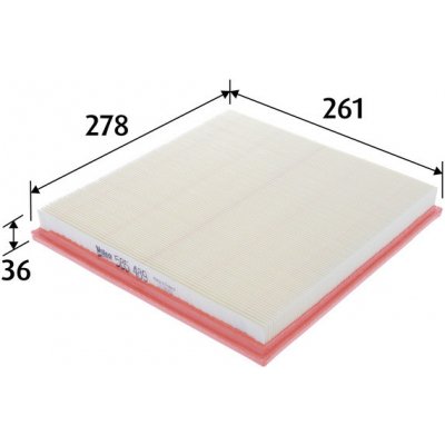 VALEO Vzduchový filtr 585489 – Hledejceny.cz