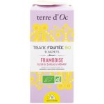 Terre d'Oc Framboise Fleur de Sureau & Grenade BIO ovocno bylinný čaj 15 čajových sáčků – Hledejceny.cz