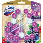 Domestos Aroma Lux Hibiscus oil&Wild Berries tuhý WC blok 3 x 55 g – Zboží Dáma