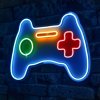 LED osvětlení Wallexpert Dekorativní plastové LED osvětlení Play Station Gaming Controller - Blue, Vícebarevná