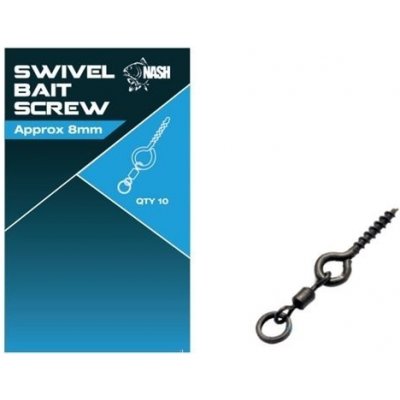Kevin Nash Swivel Bait Screw 13 mm 10 ks – Hledejceny.cz