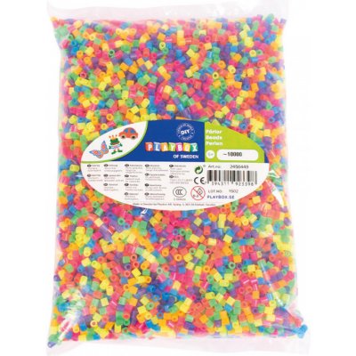 Playbox Zažehlovací korálky 10 000 ks neonové – Zboží Dáma