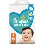 Pampers active baby 3 152 ks – Sleviste.cz