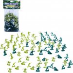 Vojáci se zbraněmi 4cm army set plastové akční vojenské v sáčku – Zboží Mobilmania