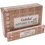 Goloka Natures Nest indické vonné tyčinky 12 x 15 ks – Hledejceny.cz