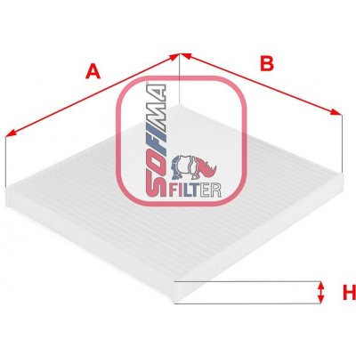 Filtr, vzduch v interiéru SOFIMA S 3088 C – Sleviste.cz