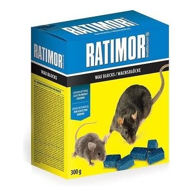 AgroBioOpava Ratimor parafinové bloky 300 g – Zboží Mobilmania