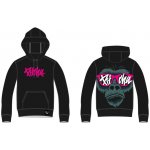 mikina Pitcha GORILLA black/pink – Zboží Mobilmania