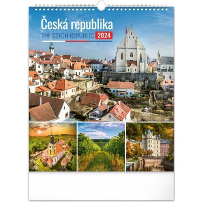 Presco Group Nástěnný Česká republika 30 × 34 cm 2024 – Zbozi.Blesk.cz