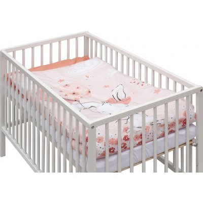 Scarlett postýlka s kompletní výbavou Malia 120 x 60 cm – Zboží Mobilmania