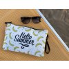 Kosmetická taška Fabrizio BIKINI BAG taštička na plavky 50419-9800 bílá Hello Summer