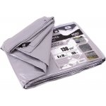 MasiPro Plachta 130g ŠEDÁ 3 x 5 m 102272 – Zboží Dáma