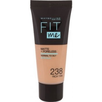 Maybelline Fit Me! Matte+Poreless matující make-up pro normální a mastnou pleť 360 30 ml
