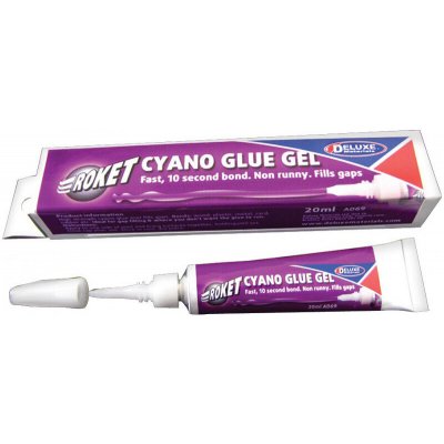 DELUXE MATERIALS Roket Cyano Gel gelové vteřinové lepidlo 20g