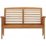 VidaXL Zahradní lavice 119 cm masivní akáciové dřevo – Zboží Dáma