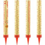 PartyDeco Fontána na dort 12 cm 4 ks - dortová fontána – Zboží Dáma