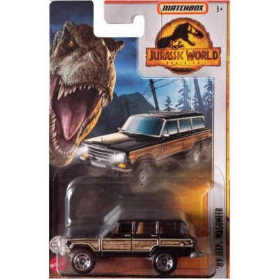 Matchbox Mattel Jurský svět angličák '89 Jeep Wagoneer