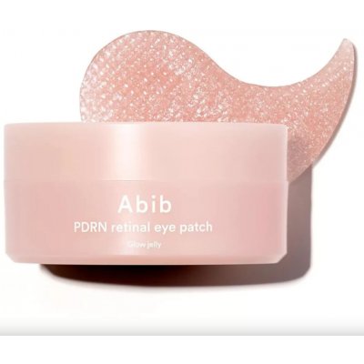 Abib PDRN Retinal Eye Patch Glow Jelly hydrogelové oční polštářky s retinalem a PDRN 60 ks 84 g – Sleviste.cz