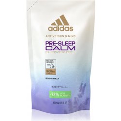 adidas Active Skin & Mind Pre-Sleep Calm antistresový sprchový gel náhradní náplň 400 ml