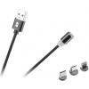 usb kabel Rebel RB-6004-100-B USB 3v1, 1m, černý