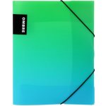 Karton P+P Sloha s gumou A4 - OMBRE zelená - 6-95025 – Karton P+P | | – Zboží Živě