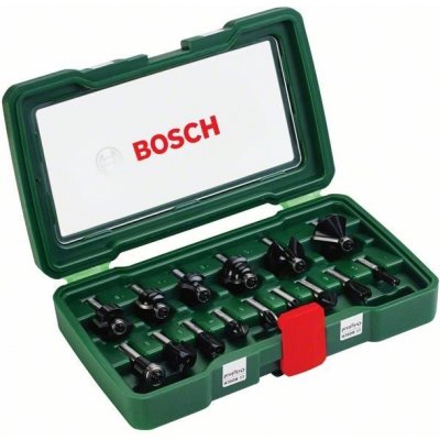BOSCH 15-dílná sada TC fréz (8 mm stopka) - 2 607 019 469 | – Zboží Mobilmania