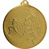 Sportovní medaile Designová kovová medaile Atletika Bronz 7 cm