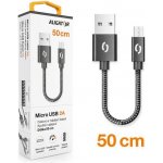 Aligator DATKP35 datový, PREMIUM 2A, Micro USB, 50cm, černý – Hledejceny.cz