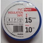 Emos F61514 páska izolační PVC 15 mm x 10 m modrá – HobbyKompas.cz