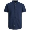 Pánská Košile Jack&Jones pánská košile JJEsummer slim fit 12220136 navy blazer