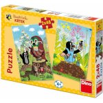 Dino Krtek na Mýtině 2 x 48 dílků – Hledejceny.cz
