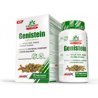 Amix GreenDay ProVEGAN Genistein Forte Blister 60 kapslí