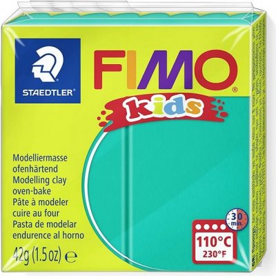 Fimo Staedtler kids zelená 42 g – Zbozi.Blesk.cz