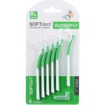 SOFTdent Butterfly zahnutý XL - 0,8 mm 6 ks – Sleviste.cz