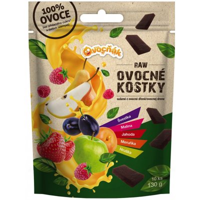 OVOCŇÁK Ovocné kostky mix chutí 130 g – Sleviste.cz