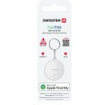 SWISSTEN Chytrý lokátor Find Tag s funkcí Apple Find My Barva: Bílá – Zbozi.Blesk.cz