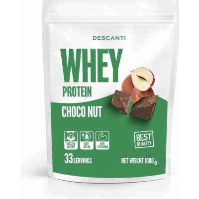 Descanti Whey Protein 1000 g – Zboží Mobilmania