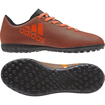 adidas X 17.4 Mens Astro Turf Black/SolOrange