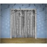 Party závěs stříbrný 90 x 250 cm – Zboží Dáma