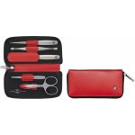 Zwilling Twinox Asian Competence manikúra v koženém pouzdře, 5 ks, červená 97094-002 – Zboží Dáma