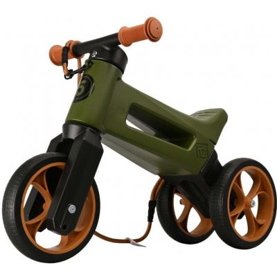 Funny Wheels Rider SuperSport khaki/hnědé 2v1 – Sleviste.cz