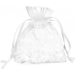 Organzový sáček 9x12cm bílý – Zboží Živě