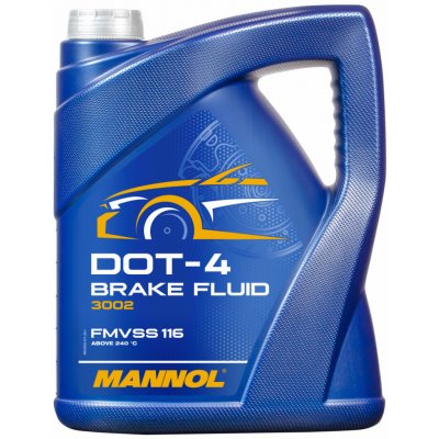 Mannol Brake Fluid DOT 4 5 l – Sleviste.cz