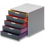 Durable Varicolor box 5 zásuvek – Zboží Mobilmania