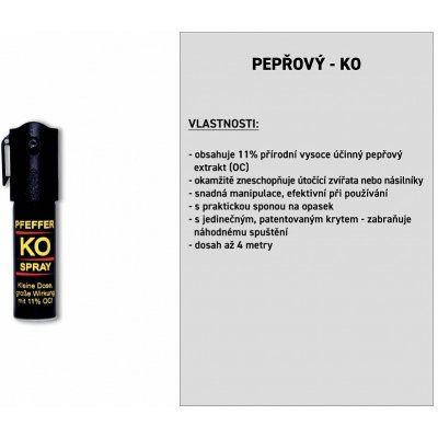 Ballistol Pepřový KO sprej 15 ml 24423 – Hledejceny.cz